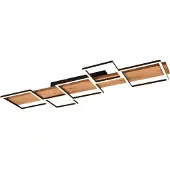 TRIO HARPER plafonnier LED encastré moderne noir 622910532