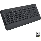 Logitech Signature K650 - Clavier - sans fil - Bluetooth 5,1 - QWERTY - espagnol - Graphite (920-010917)