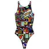 Turbo Yeah Comic 894681 Swimsuit Multicolore XL Femme