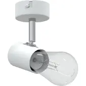 vidaXL Spot de plafond avec spots Blanc 6,5 x 6 x 11,5 cm Métal