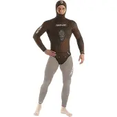 Seac Sub Alga 5 Mm Spearfishing Jacket Marron M Homme