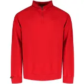 Superdry Pull-over 'Essential Logo Henley' rouge