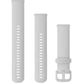 Garmin Quick Release 20 Mm Silicone Strap Clair