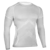 Spokey Dry Hi Pro Long Sleeve Base Layer Gris 2XL Homme