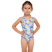 Zoggs Scoopback Swimsuit Bleu 4 Years Fille