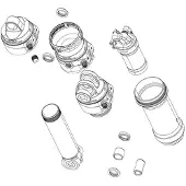 RockShox Sid Luxe A2+ 2024+ Service Kit Argenté