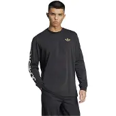 Adidas Juventus Graphic Long Sleeve T-shirt Noir M Homme