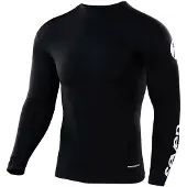 Seven Zero Staple Compression Long Sleeve Base Layer Noir M Homme