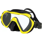 BEUCHAT 1dive Silicone Diving Mask Jaune