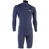 iON Element 2/2 Mm Long Sleeve Front Zip Shorty Gris XL Homme