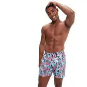 Speedo Printed Leisure 16´´ Swimming Shorts Multicolore S Homme