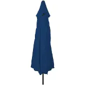 vidaXL Parasol de jardin bleu azur 394 x 394 x 248 cm