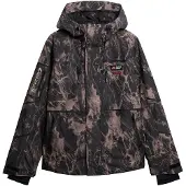 Superdry Veste outdoor marron / noir