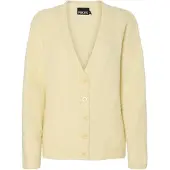 Pieces Cardigan 'PCPam' jaune