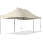 TOOLPORT 3x6 m Tonnelle pliante Alu, PES 800, crème