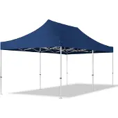 TOOLPORT 3x6 m Tonnelle pliante Alu, PES 800, bleu