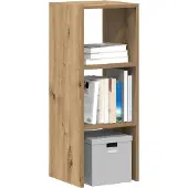 vidaXL Bibliothèque Empilable Chêne Artisan 30x30x80 cm Bois composite