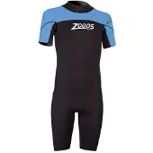 Zoggs Sea Ranger 1.5 Mm Short Sleeve Junior Neoprene Wetsuit Noir 5 Years Garçon