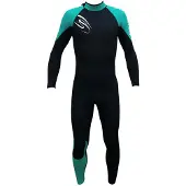 Seland Gros 4/3 Mm Long Sleeve Back Zip Neoprene Suit Noir L Homme