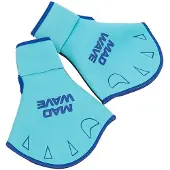 Madwave Aquafitness Swimming Gloves Bleu M