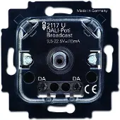 Busch-Jaeger Busch Jaeger Schalterserien Dimmer Eingebaut Schwarz (6599-0-2985)