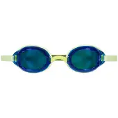 Nike Legacy Mirrored Swimming Goggles Bleu