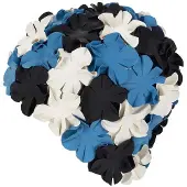 Aquafeel Flower Bathing Cap Bleu