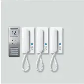 Siedle SET CA 812-3 E/W Edelstahl - Weiß (210008740-00)