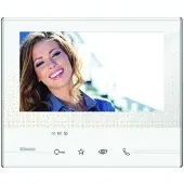 Legrand Station vidéo murale CLASSE300 X13E avec connexion à un smartphone, couleur : blanc, 1 pièce.