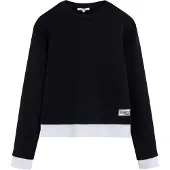 Scalpers T-shirt bleu marine / blanc