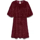 Vero Moda Robe de cocktail 'VMBella' bordeaux
