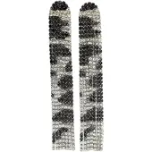 Avant Garde Boucles d'oreilles 'Adrianama' noir