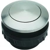 Grothe Bouton-poussoir de sonnette simple 62002 Aluminium 24 V/1,5 A (62002)