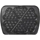 Lagrange Paire De Plaques Pour 6 Gaufres Coeur Pour Gaufrier Premium 010522