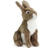 Living Nature Peluche - 28x26 cm - Hare - Marron - - UneTaille - Peluche