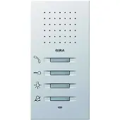 Gira Station d'appartement 1250112 AP surface blanc pur (1250112)