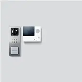 Siedle SIE Set CVB 850-1 E/W Set vidéo Basic acier inoxydable brossé (210008746-00)