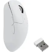 Keychron Mouse Senza Filo M2-A24 (Filaire, Sans fil), Souris, Blanc