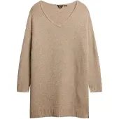 Superdry Robes en maille beige clair
