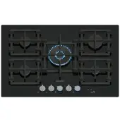 Siemens Table de cuisson gaz 75cm 5 feux 11700w noir - - ER7A6RH40 - iq700