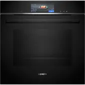 Siemens iQ700, Four à vapeur encastrable, 60 x 60 cm, noir, HS758G3B1