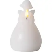 Sirius Home Sirius LED Bougie Ange Lucia 1 LED 15cm cire blanche