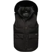 NAVAHOO Gilet 'Zimthäschen XIV' noir