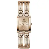 GUESS Montre à affichage analogique 'MOD ID' or rose