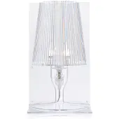 Kartell Lampe De Table Take (Transparent - Polycarbonate 2.0 À Partir De Matière Première Renouvelable)
