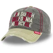 Von Dutch Retro 6 Cap Gris