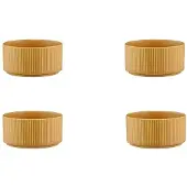 Bjorn Bol Scandi Ø12cm - 4 Pièces - Ocre