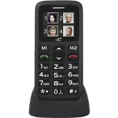 LTC Téléphone mobile MOB10 Noir (1.77"), Téléphone portable à touches, Noir