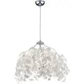 Reality Lampe à suspension Leavy Abat-jour gris 38 cm