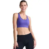2XU Motion Racerback Medium Impact Sports Bra Violet S Femme
